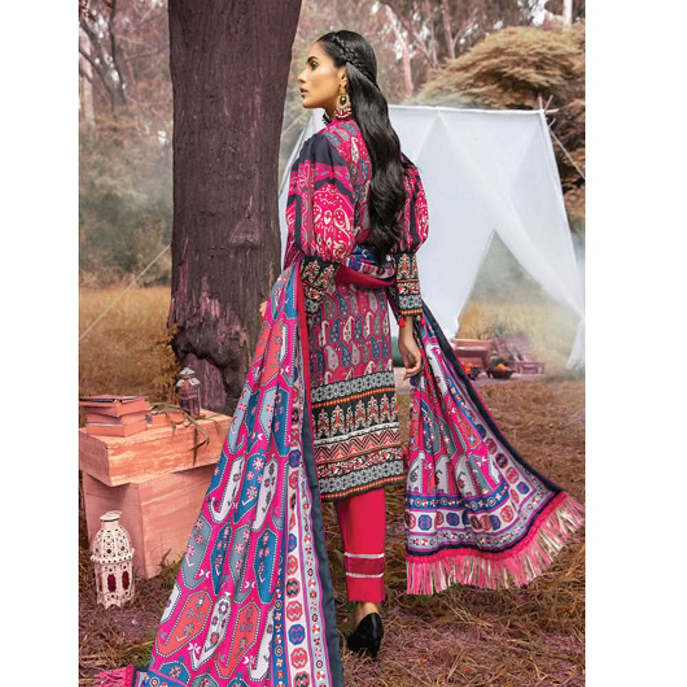 AL Zohaib unstitched 3pc Embroidered Shawl Collection, Women, 3Pcs Shalwar Suit, Al-Zohaib Textiles, Chase Value