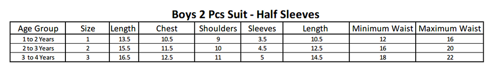 Boys 2 Pcs Suit Half Sleeves - Olive Green, Kids, Boys Sets And Suits, Chase Value, Chase Value