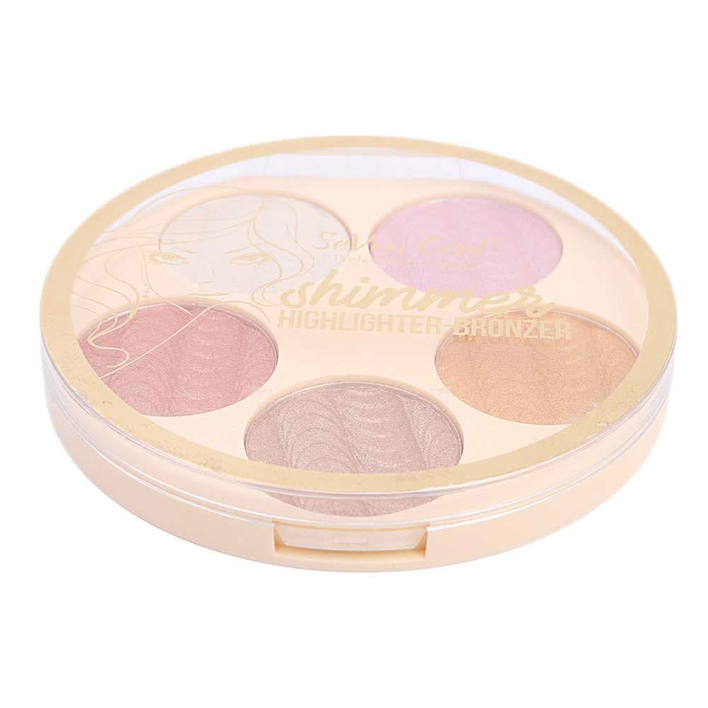Seven Cool  Shimmer Highlighter-Bronzer, Beauty & Personal Care, Bronzer, Chase Value, Chase Value