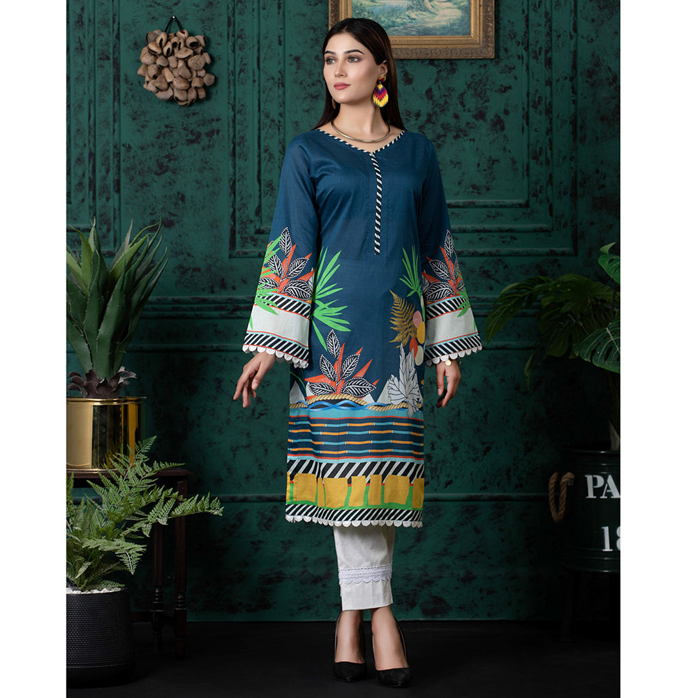 Regalia Digital Printed Unstitched Kurti V-2 - 2, Women, Unstitched Kurti, Regalia Textiles, Chase Value