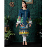 Regalia Digital Printed Unstitched Kurti V-2 - 2, Women, Unstitched Kurti, Regalia Textiles, Chase Value