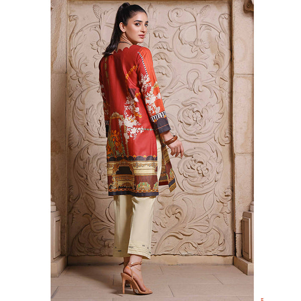 Halime Sultan Unstitched Printed Kurti 2 - V1, Women, Unstitched Kurti, Halime Sultan, Chase Value