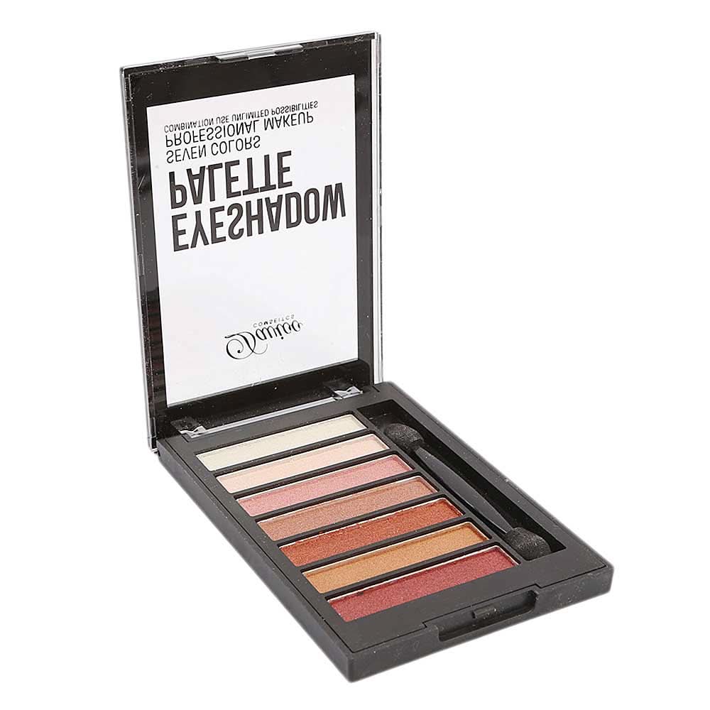Davioo 7 Colors Eyeshadow Palette 3 Shades, Beauty & Personal Care, Eyeshadow, Chase Value, Chase Value