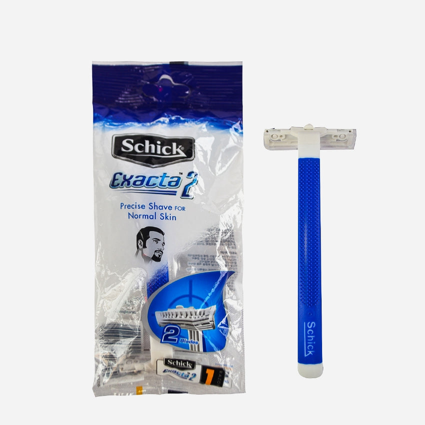 Schick Exacta Ii Regular Hang Pack 1'S Mix, Beauty & Personal Care, Razor and Cartridges, Chase Value, Chase Value