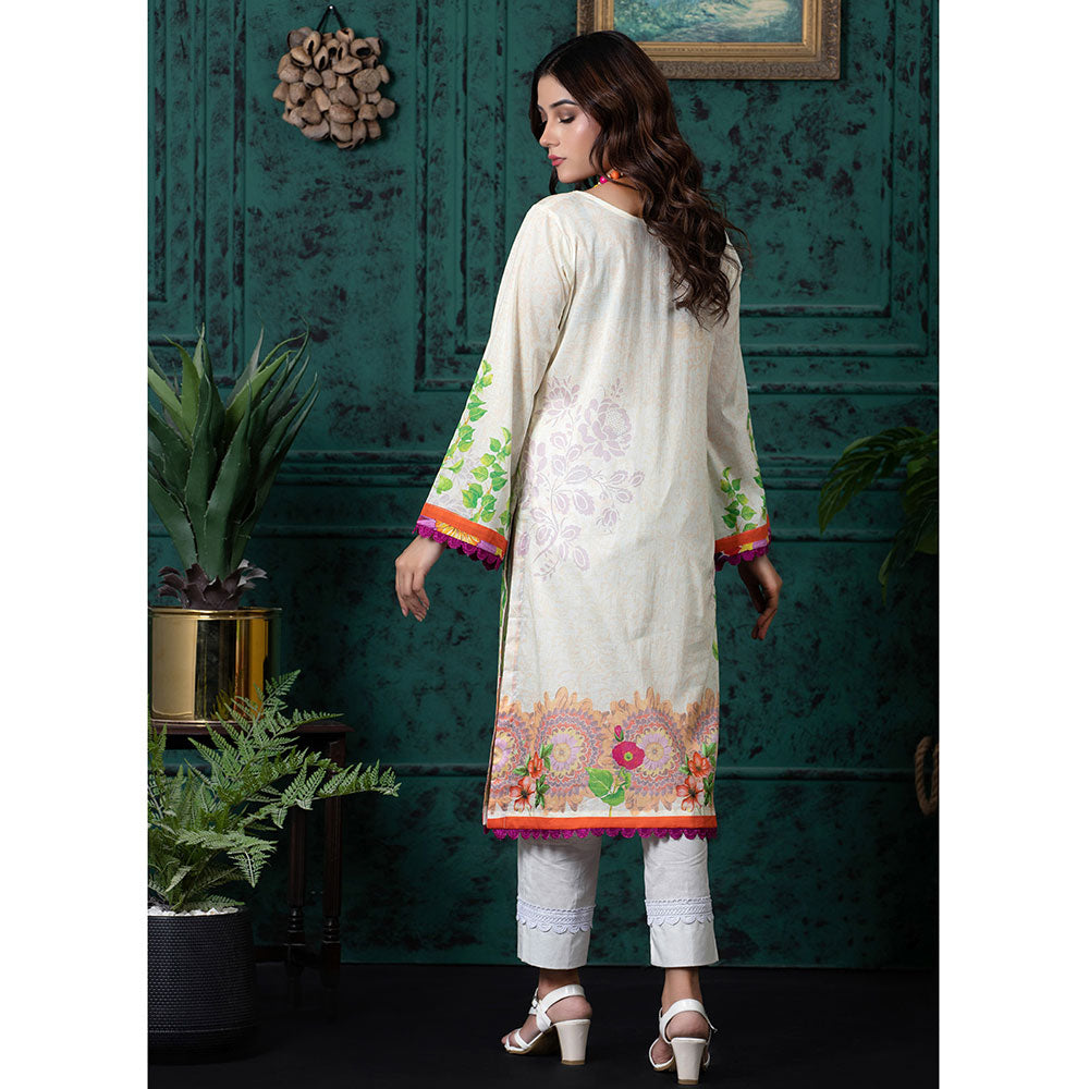 Regalia Digital Printed Un-Stitched Kurti V-1 - 3, Women, Unstitched Kurti, Regalia Textiles, Chase Value