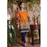 Halime Sultan Unstitched Printed Kurti 3 - V1, Women, Unstitched Kurti, Halime Sultan, Chase Value