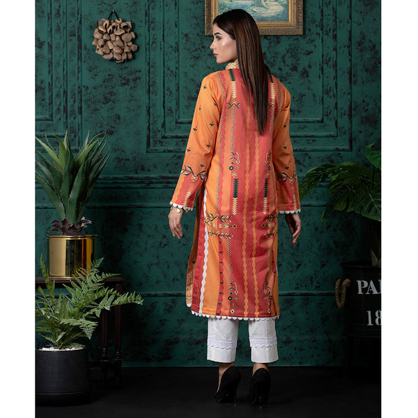 Regalia Digital Printed Unstitched Kurti V-2 - 3, Women, Unstitched Kurti, Regalia Textiles, Chase Value