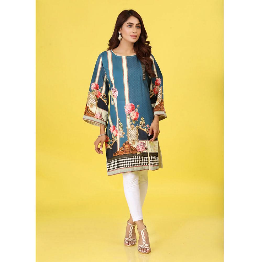 Regalia Tunic Printed Cambric Lawn Unstitched Kurti Vol-03 - (04), Women, Unstitched Kurtis, Regalia Textiles, Chase Value