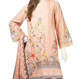 Saya Digital Printed Lawn Un-Stitched 1 Piece Kurti - 0412, , Chase Value, Chase Value