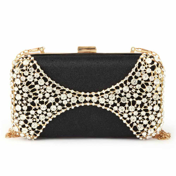 Women's Bridal Clutch - Black, Women, Clutches, Chase Value, Chase Value