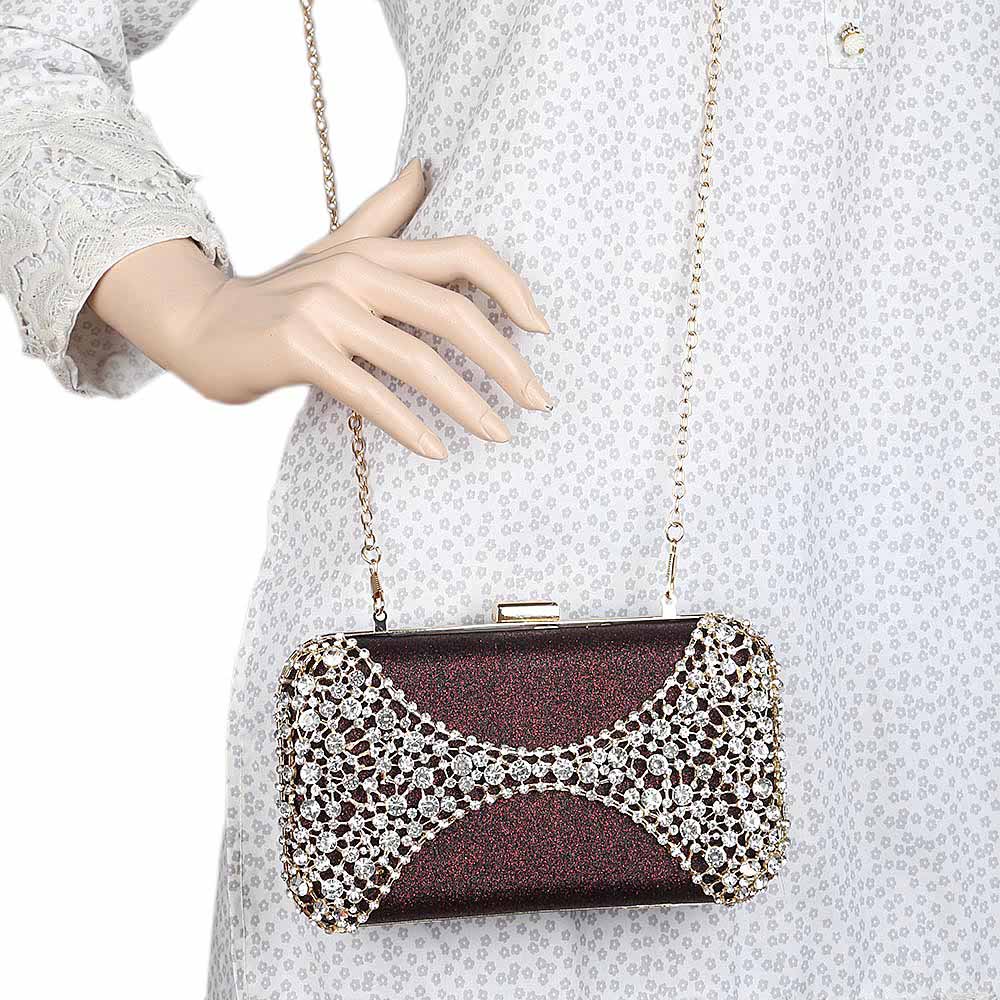 Women's Bridal Clutch - Red, Women, Clutches, Chase Value, Chase Value