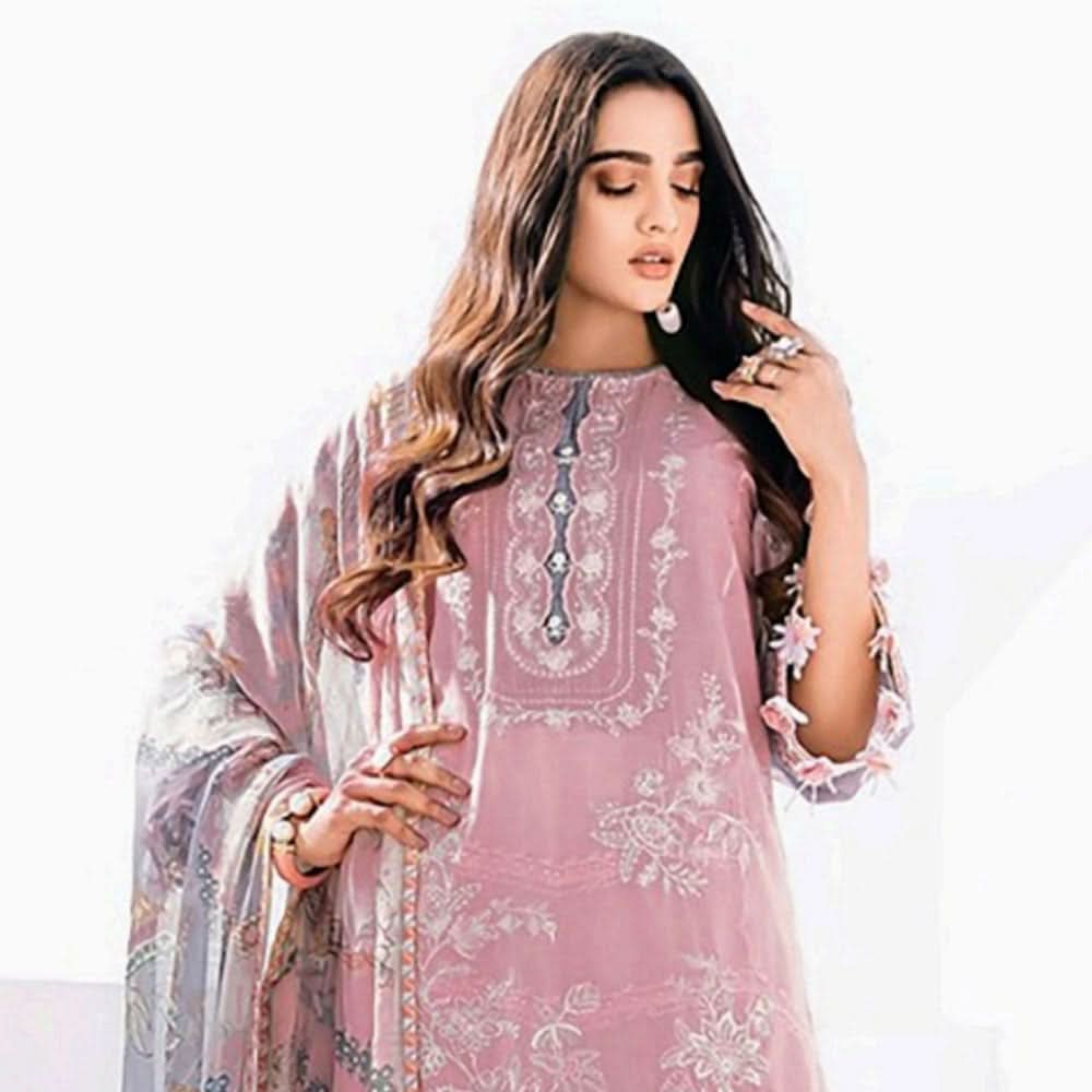 BIN HAMEED Printed Embroidered unstitched 3pc Suit V-9, Women, 3Pcs Shalwar Suit, Rana Arts, Chase Value