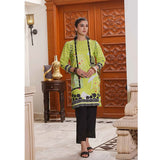 Halime Sultan Unstitched Printed Kurti 4 - V1, Women, Unstitched Kurti, Halime Sultan, Chase Value