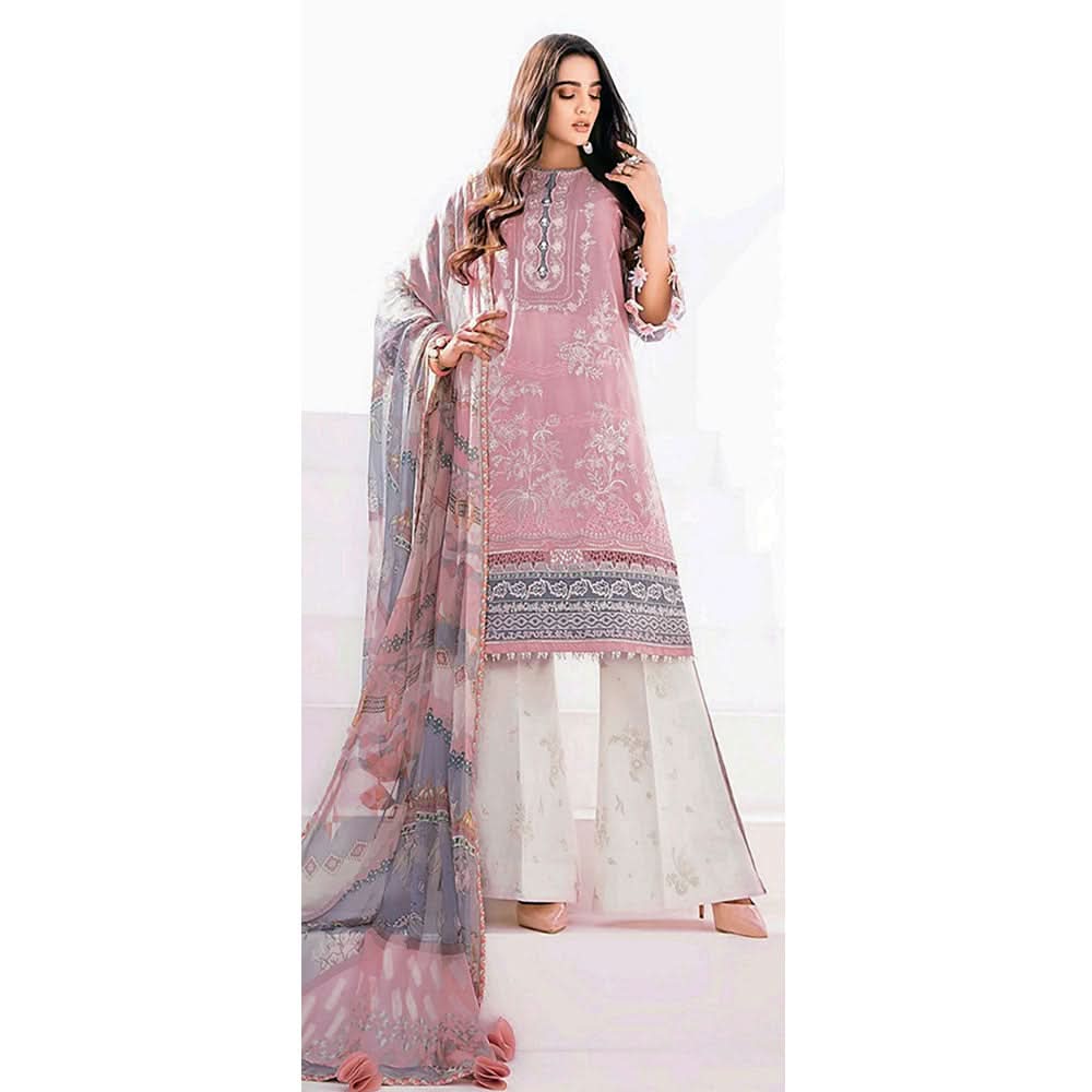 BIN HAMEED Printed Embroidered unstitched 3pc Suit V-9, Women, 3Pcs Shalwar Suit, Rana Arts, Chase Value