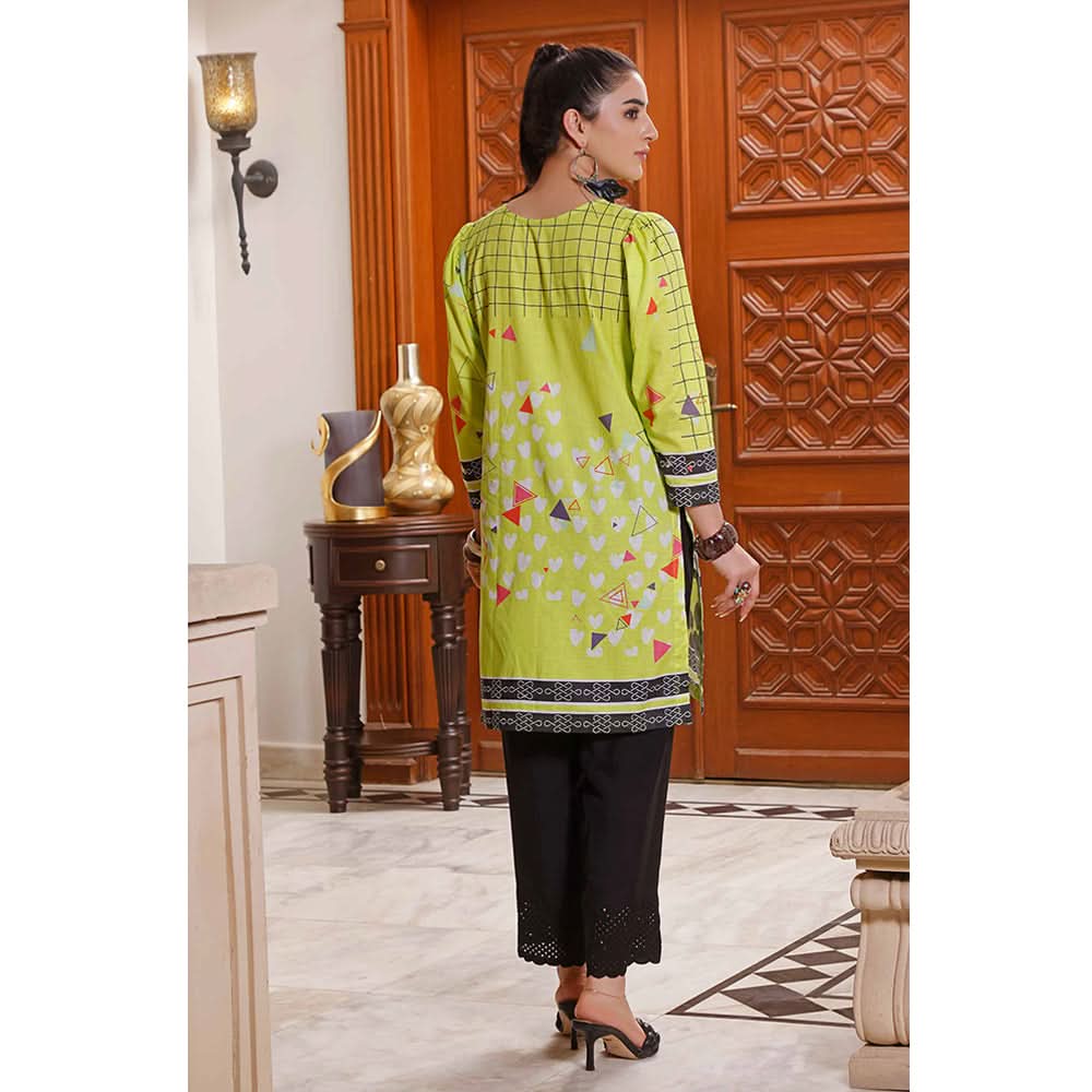 Halime Sultan Unstitched Printed Kurti 4 - V1, Women, Unstitched Kurti, Halime Sultan, Chase Value