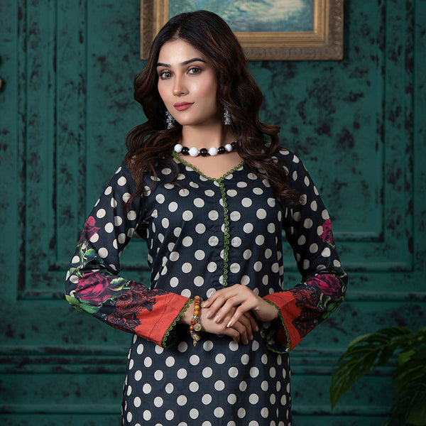 Regalia Digital Printed Un-Stitched Kurti V-1 - 5, Women, Unstitched Kurti, Regalia Textiles, Chase Value