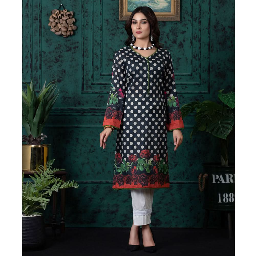 Regalia Digital Printed Un-Stitched Kurti V-1 - 5, Women, Unstitched Kurti, Regalia Textiles, Chase Value