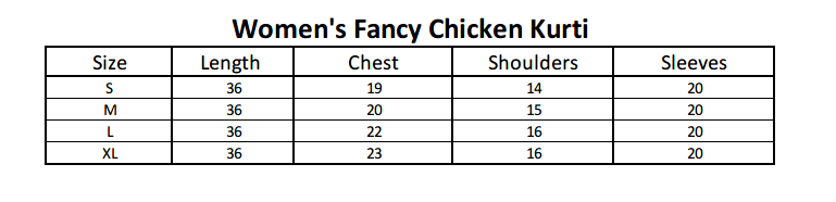 Women's Fancy Chicken Kurti - Maroon, Women, Ready Kurtis, Chase Value, Chase Value