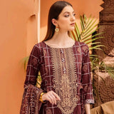 BIN HAMEED Printed Embroidered unstitched 3pc Suit V-8, Women, 3Pcs Shalwar Suit, Rana Arts, Chase Value