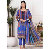 Orchid Mid-Summer Printed unstitched 3pc Cotton Suit, Women, 3Pcs Shalwar Suit, Regalia Textiles, Chase Value