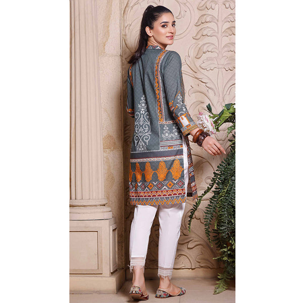 Halime Sultan Unstitched Printed Kurti 5 - V1, Women, Unstitched Kurti, Halime Sultan, Chase Value