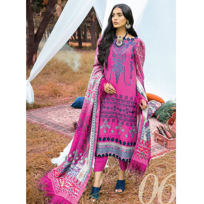 AL Zohaib unstitched 3pc Embroidered Shawl Collection, Women, 3Pcs Shalwar Suit, Al-Zohaib Textiles, Chase Value
