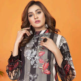 BIN HAMEED Printed Embroidered unstitched 3pc Suit V-8, Women, 3Pcs Shalwar Suit, Rana Arts, Chase Value