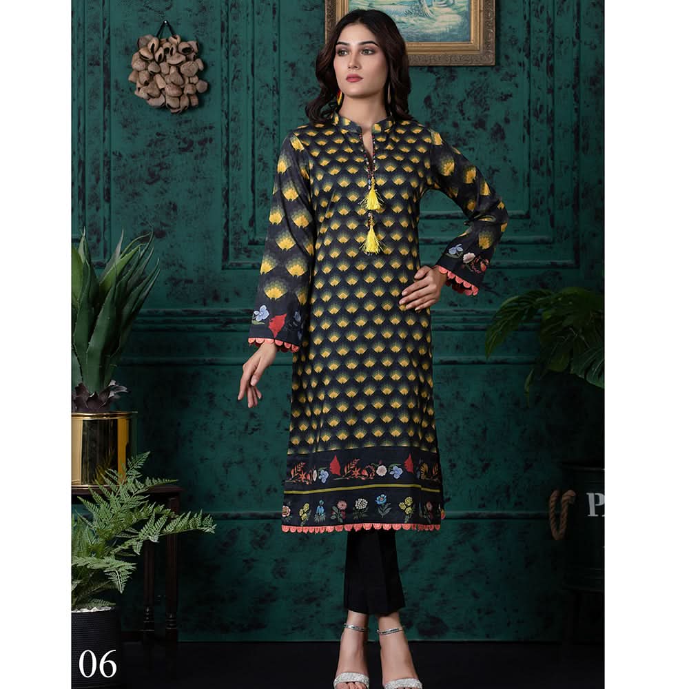 Regalia Digital Printed Unstitched Kurti V-2 - 6, Women, Unstitched Kurti, Regalia Textiles, Chase Value