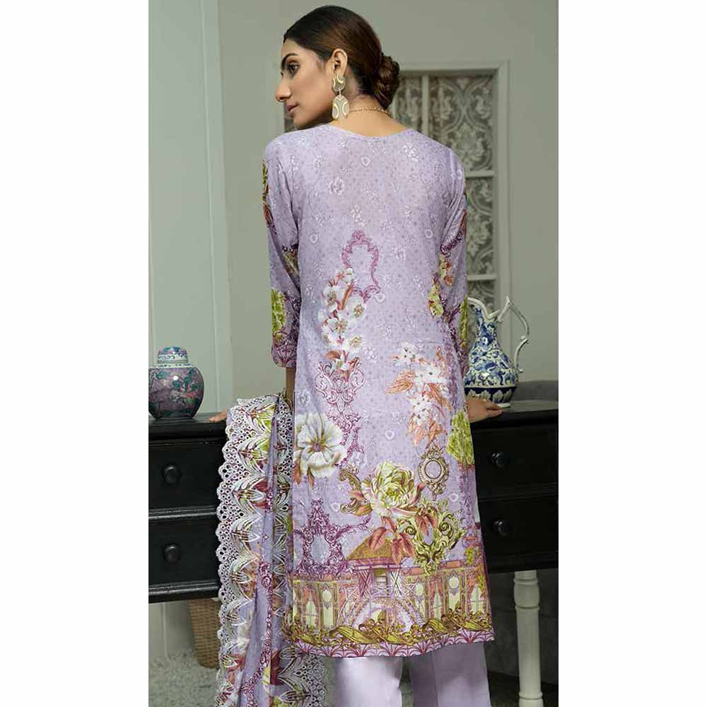 Zebtan Embroidered Cotton 3 Pieces Un-Stitched Suit Vol 01 - 07, Women, 3Pcs Shalwar Suit, Rujhan Textiles, Chase Value