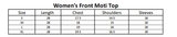 Women's Front Moti Top - Cyan, Women, T-Shirts And Tops, Chase Value, Chase Value