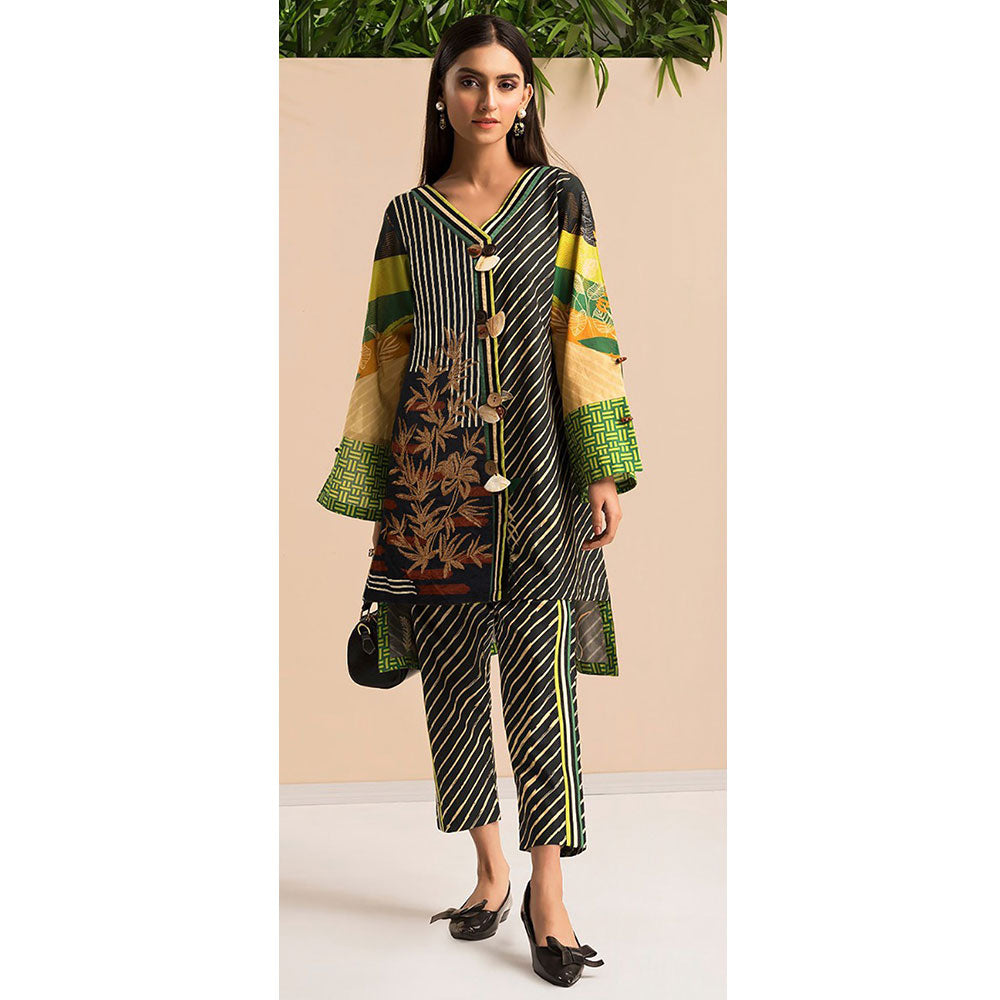 BIN HAMEED Printed Embroidered unstitched 3pc Suit V-8, Women, 3Pcs Shalwar Suit, Rana Arts, Chase Value