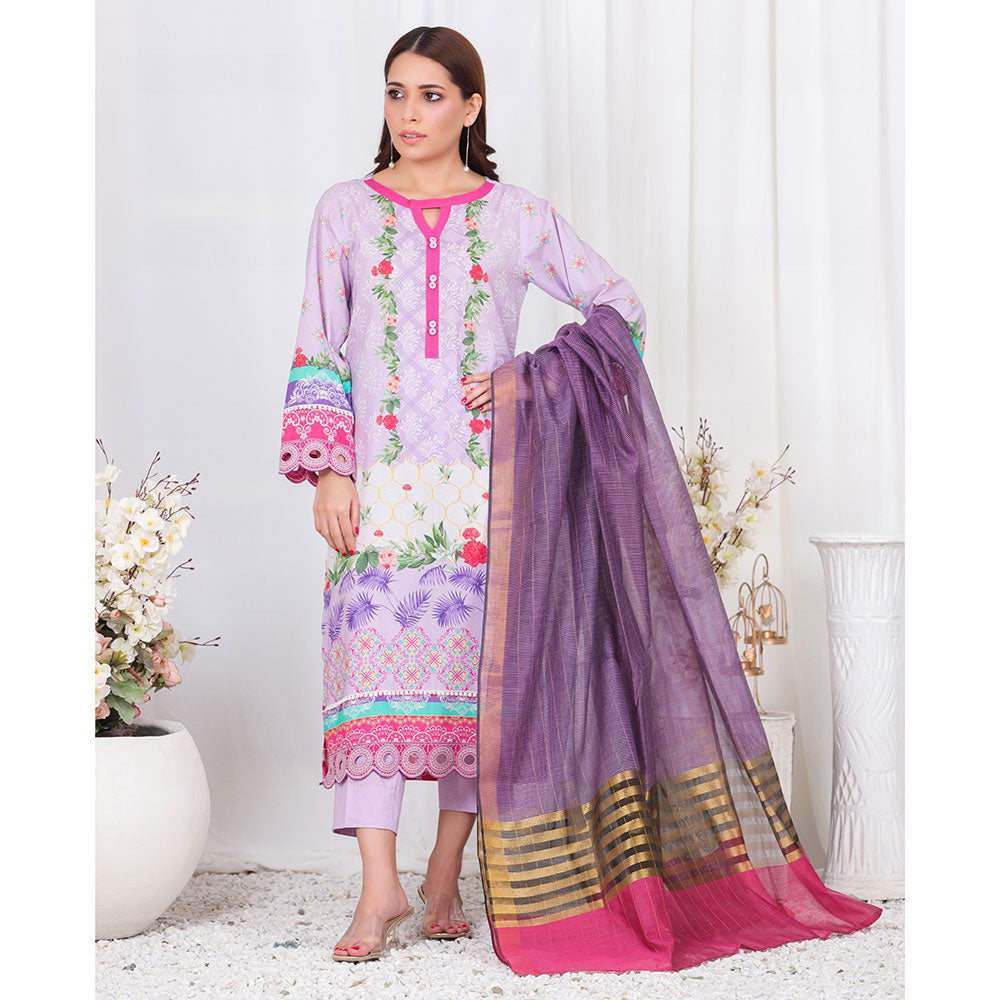 Eminent Digital Printed 3 Pcs Unstitched Suit with Fancy Dupatta Vol 1 - 7, Women, 3Pcs Shalwar Suit, Eminent, Chase Value