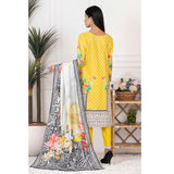 Orchid Mid-Summer Printed unstitched 3pc Cotton Suit, Women, 3Pcs Shalwar Suit, Regalia Textiles, Chase Value