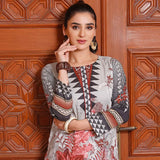 Halime Sultan Unstitched Printed Kurti 7 - V1, Women, Unstitched Kurti, Halime Sultan, Chase Value