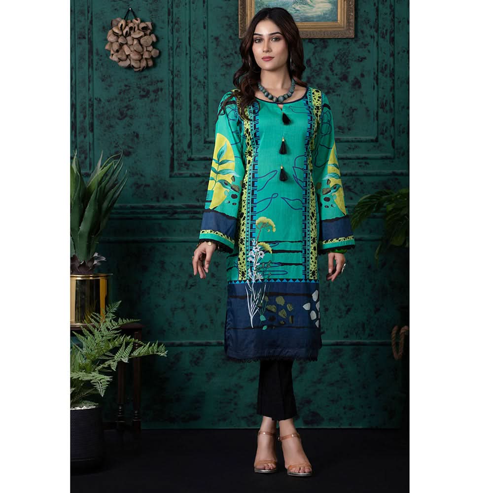 Regalia Digital Printed Un-Stitched Kurti V-1 - 8, Women, Unstitched Kurti, Regalia Textiles, Chase Value