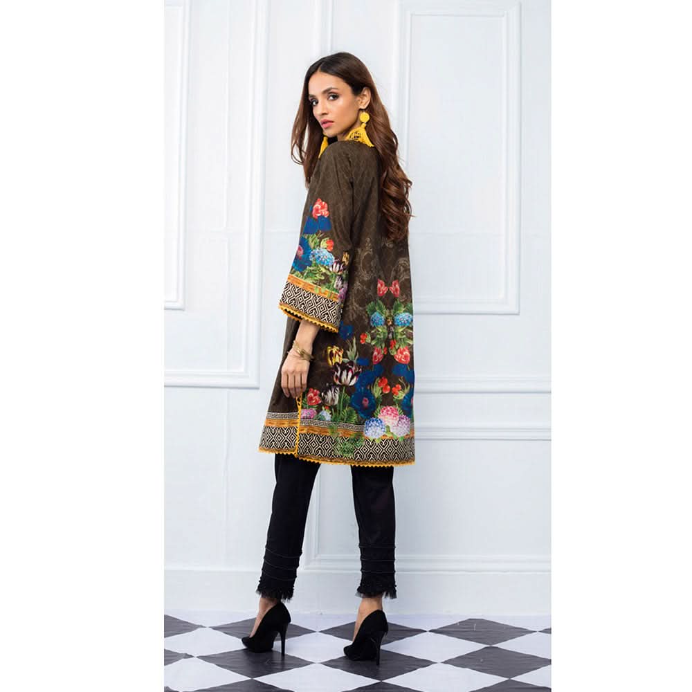 Regalia Tunic Printed Cambric Lawn Un-Stitched Kurti Vol 4 - 08, Women, Unstitched Kurti, Regalia Textiles, Chase Value