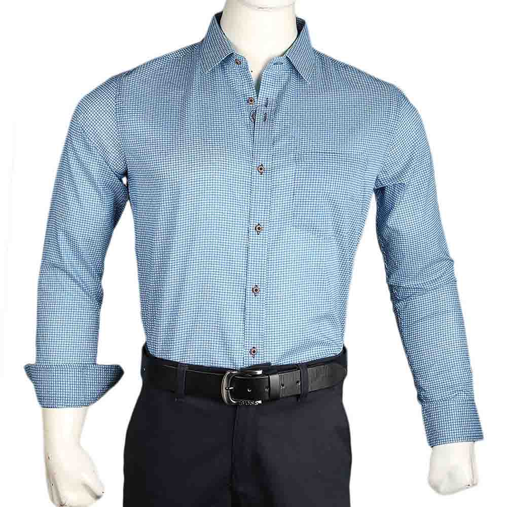 Men's Business Casual Shirt - Blue, Men, Shirts, Chase Value, Chase Value