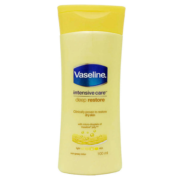 Vaseline Deep Restore Body Lotion 100ml, Beauty & Personal Care, Creams And Lotions, Vaseline, Chase Value