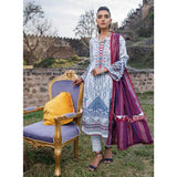 MonSoon Printed Lawn 3 Pcs Un-Stitched Suit Vol 2 - 1-B, Women, 3Pcs Shalwar Suit, Al-Zohaib Textiles, Chase Value