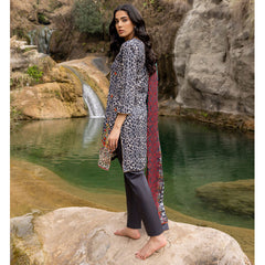 Iman Emboroidered Un-Stitched 3Pcs Suit - 01, Women, 3Pcs Shalwar Suit, Regalia Textiles, Chase Value