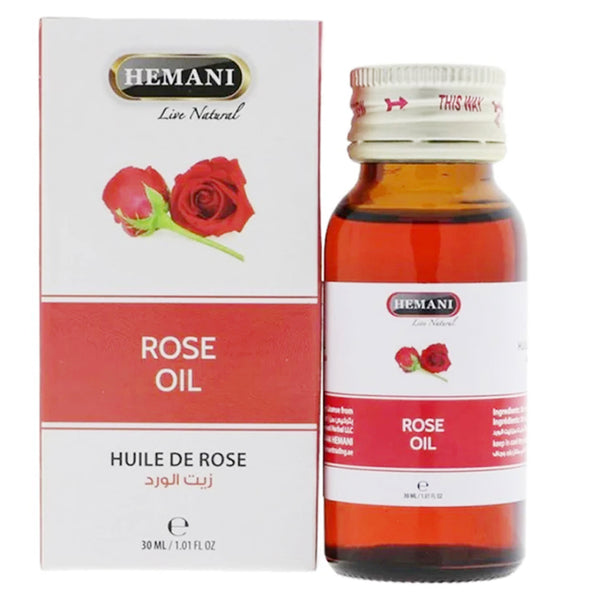 Hemani Herbal Oil 30 ML - Rose, Beauty & Personal Care, Hair Oils, WB By Hemani, Chase Value