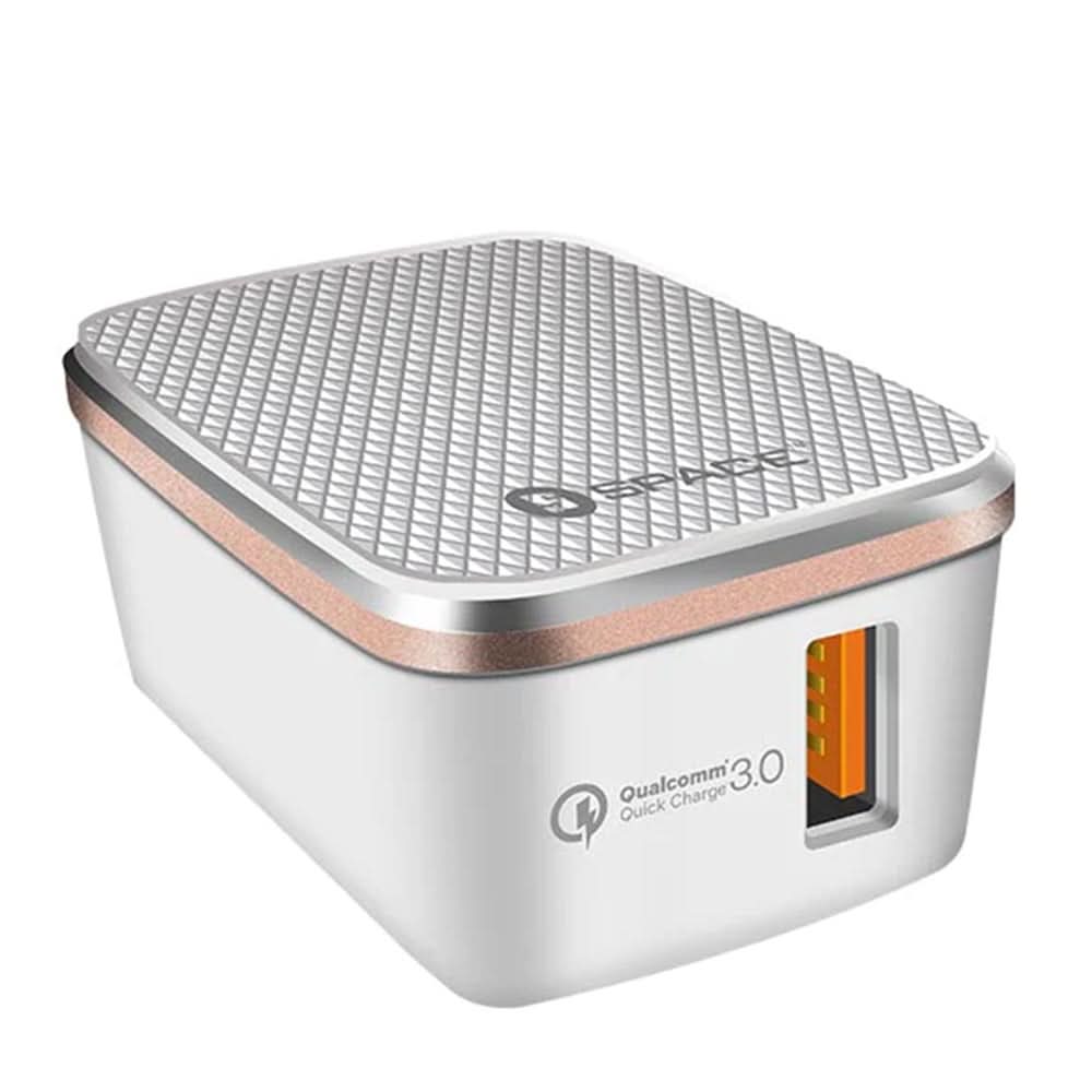 Quick Charger 3.0 WC-120S - White, Mobile Charger, Chase Value, Chase Value