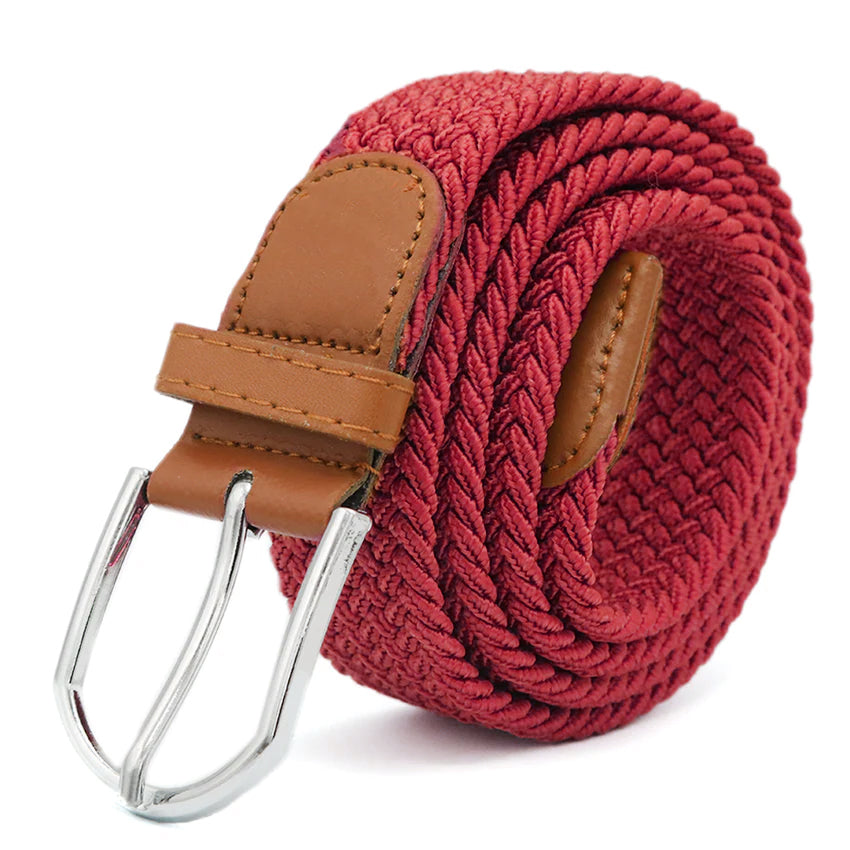 Men's Casual Belt - Maroon, Men, Belt, Chase Value, Chase Value