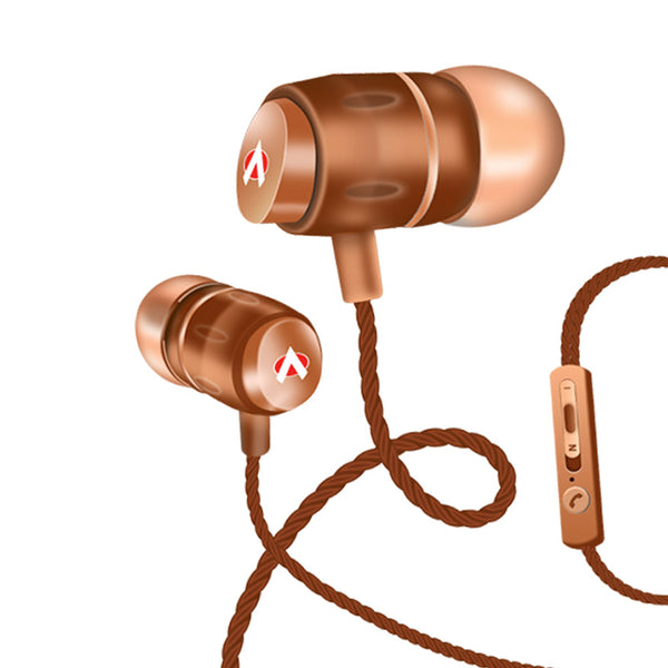 Audionic Damac D-15 Earphone - Brown, Home & Lifestyle, Hand Free / Head Phones, Audionic, Chase Value
