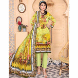 Tehzeeb Digital Printed Linen 3 Pcs Un-Stitched Suit - 10, Women, 3Pcs Shalwar Suit, Ulfat Textile, Chase Value