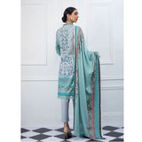 Signature Icon Printed Lawn 3 Piece Un-Stitched Suit Vol 2 - 5 B, Women, 3Pcs Shalwar Suit, ZS Textiles, Chase Value