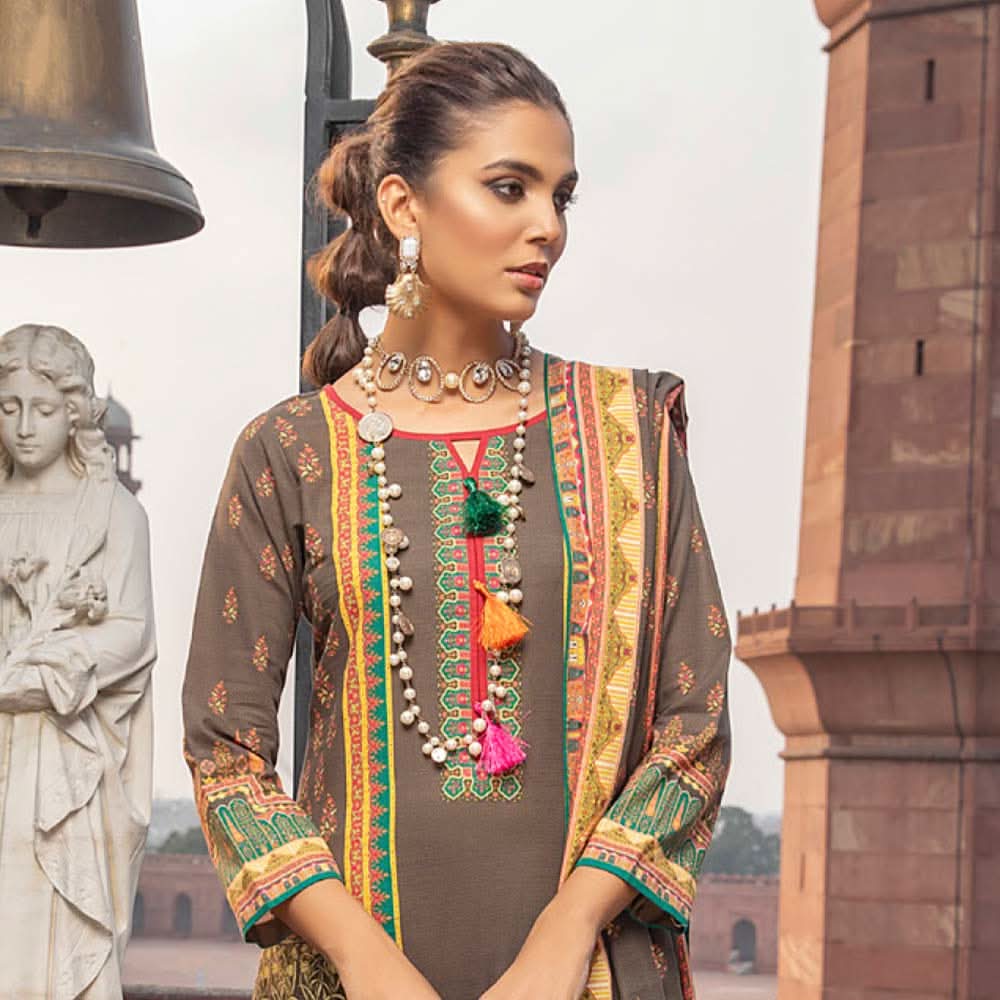 Salina Digital Khaddar Printed unstitched 3pc Suit V-2, Women, 3Pcs Shalwar Suit, Regalia Textiles, Chase Value