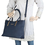 Women's Handbag 3 Pcs (1002) - Blue, Women, Bags, Chase Value, Chase Value