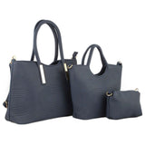 Women's Handbag 3 Pcs (1002) - Blue, Women, Bags, Chase Value, Chase Value