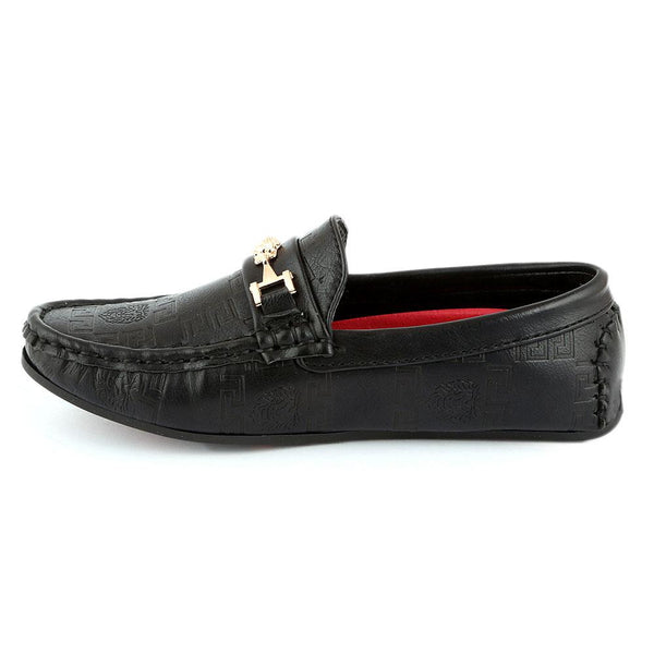 Eminent Loafer For Boys (10040) - Black - test-store-for-chase-value